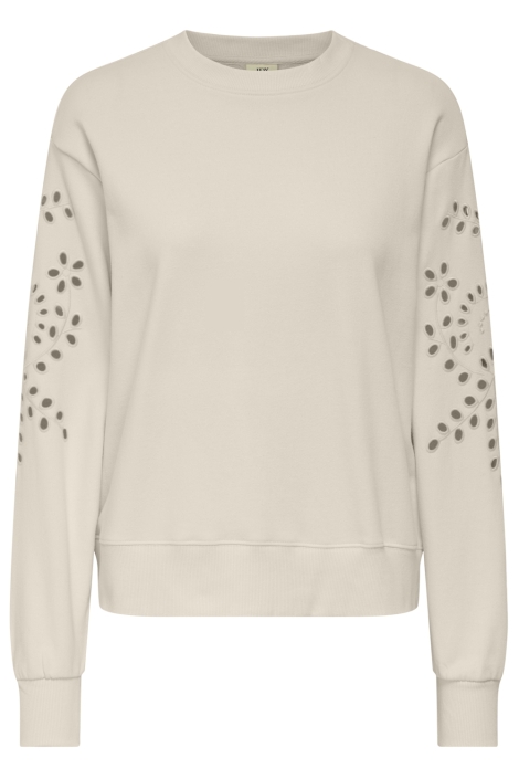 Jacqueline de Yong jdyjinni l/s emb sweat jrs